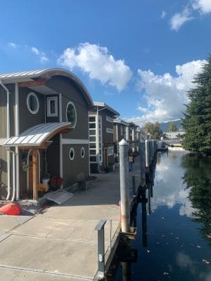 homes at mosquito creek marina in vancouver