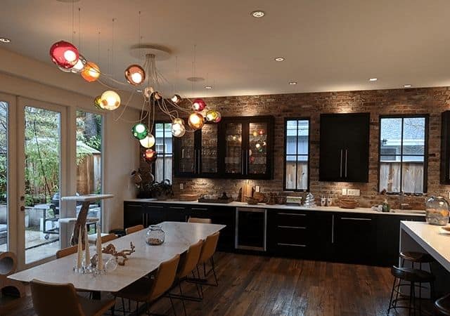 Residential Kitchen lighting design in Vancouver