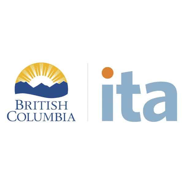 Large British columbia ita logo horizontal