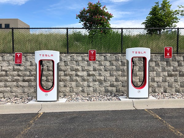 workplace EV charger installation
