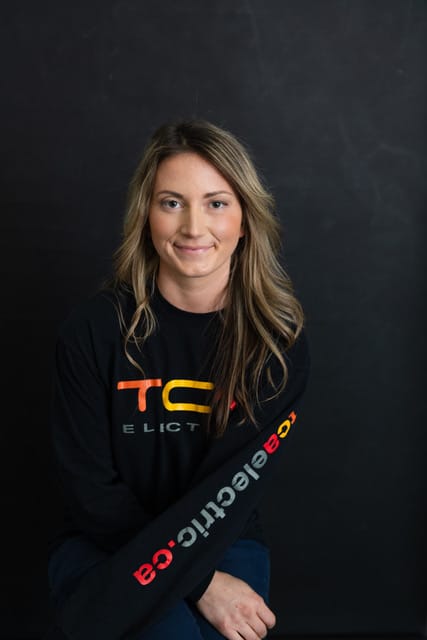 Megan Dunn, Vancouver electrician with TCA Electric