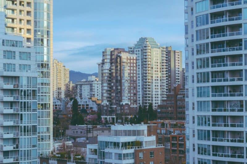 multifamily strata property in downtown Vancouver